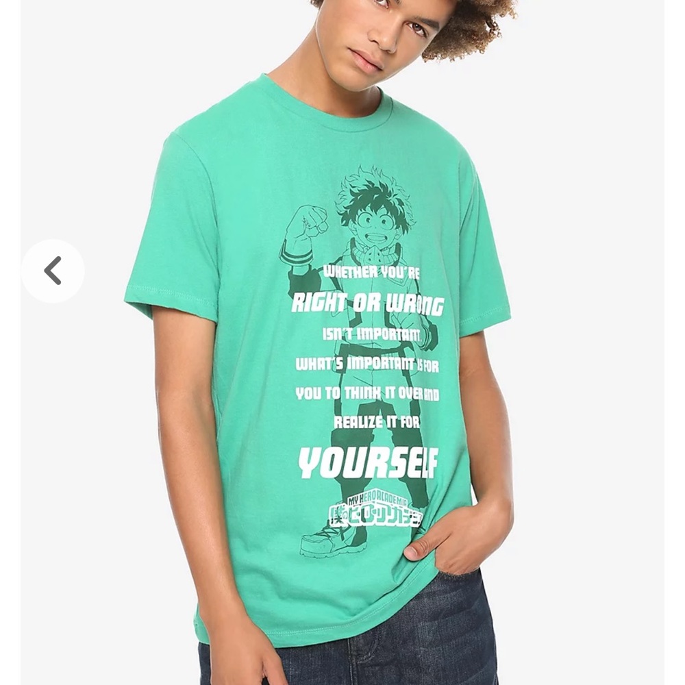 My Hero Academia Deku Realize It For Yourself Tee